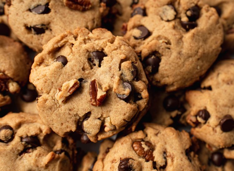 Cookies aux pépites de chocolat et noix de pécan
